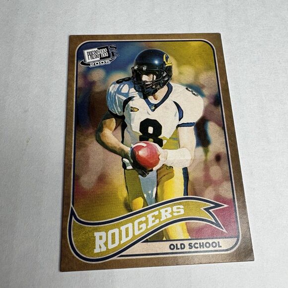 RARE 2005 Press Pass SE Aaron Rodgers Old School #17/27 RC ROOKIE CARD VTG - Picture 1 of 7